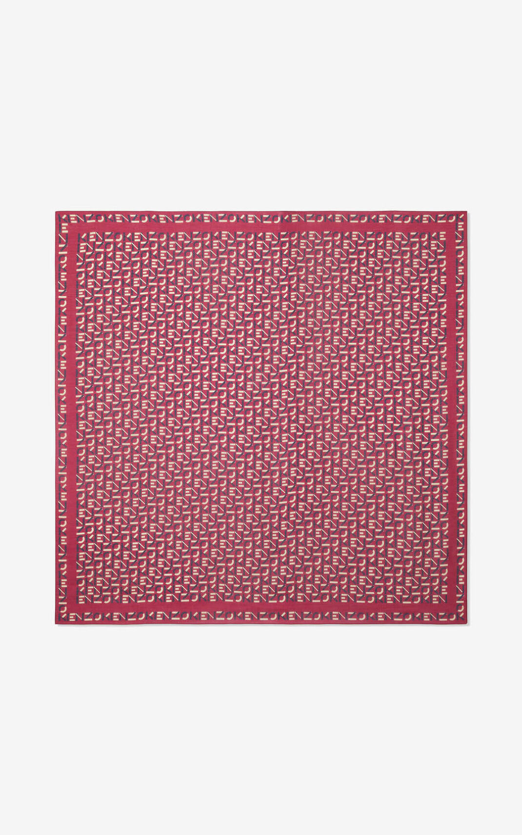 Kenzo Monogram Bandana Tørklæde Herre - Dyb DK-003088